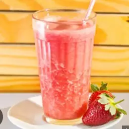 Suco Natural Laranja com Morango