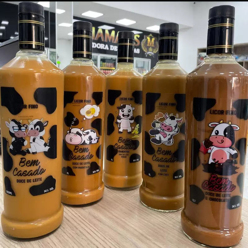 Licor Fino Bem Casado  doce de leite