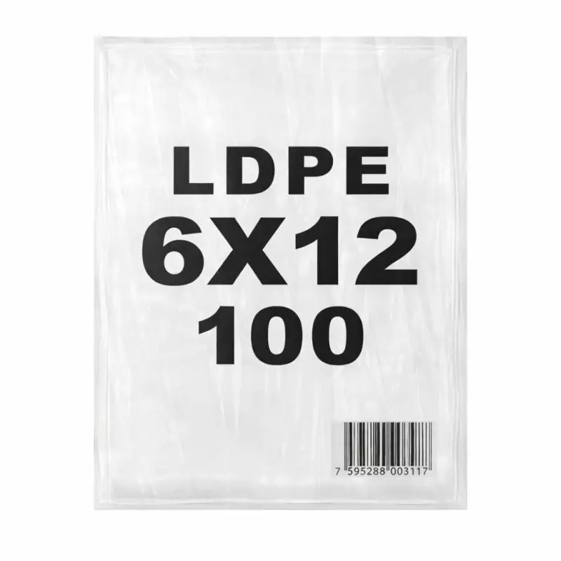 Bolsa 6X12 Transparente