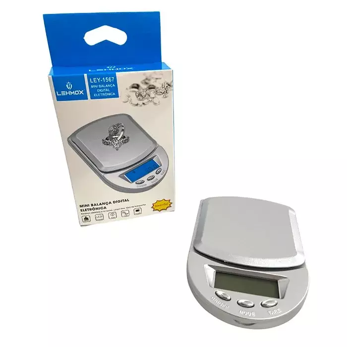MINI BALANÇA DIGITAL 500G LEY-1567
