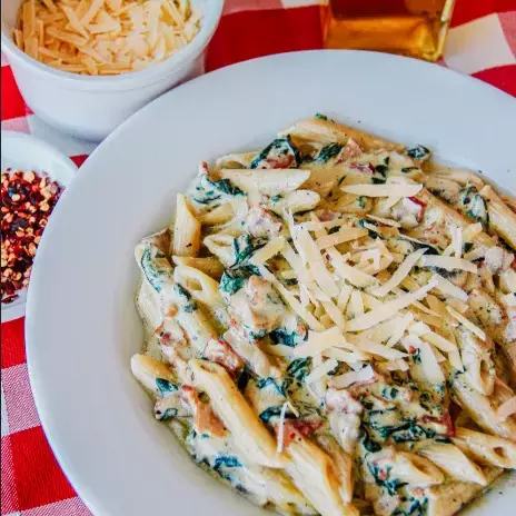 Crema Tocineta Espinaca y Champiñón