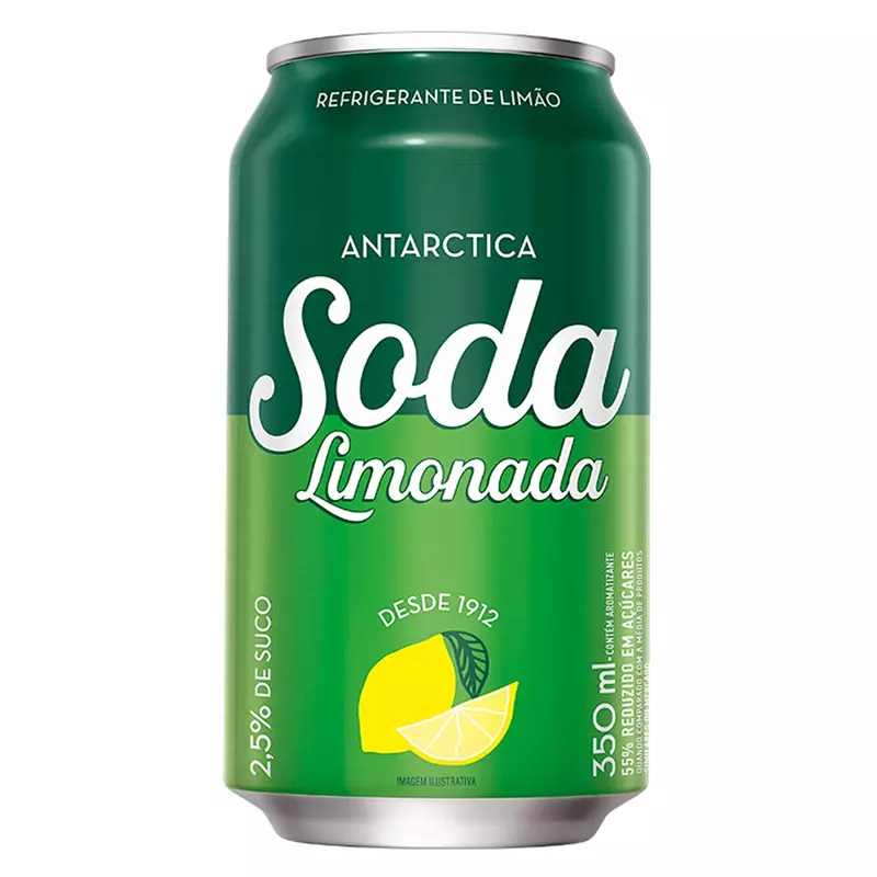 SODA LIMONADA LATA 350 ml