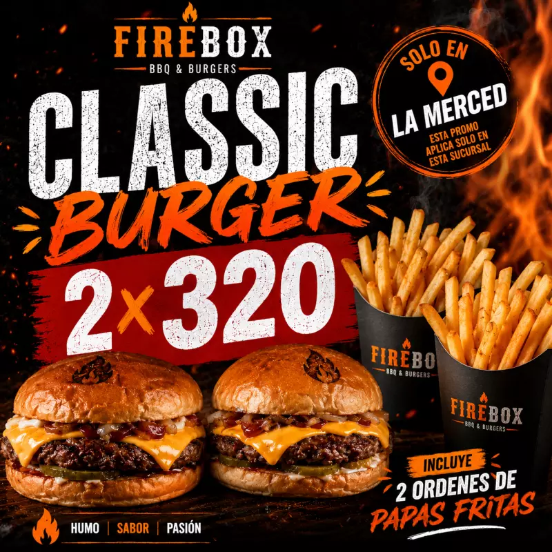 Classic Burger 2X320