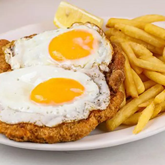 Milanesa a Caballo