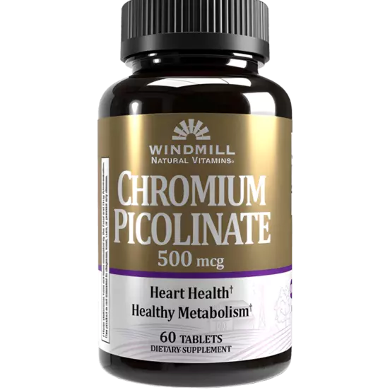 PICOLINATO DE CROMO WINDMILL 60 CAP