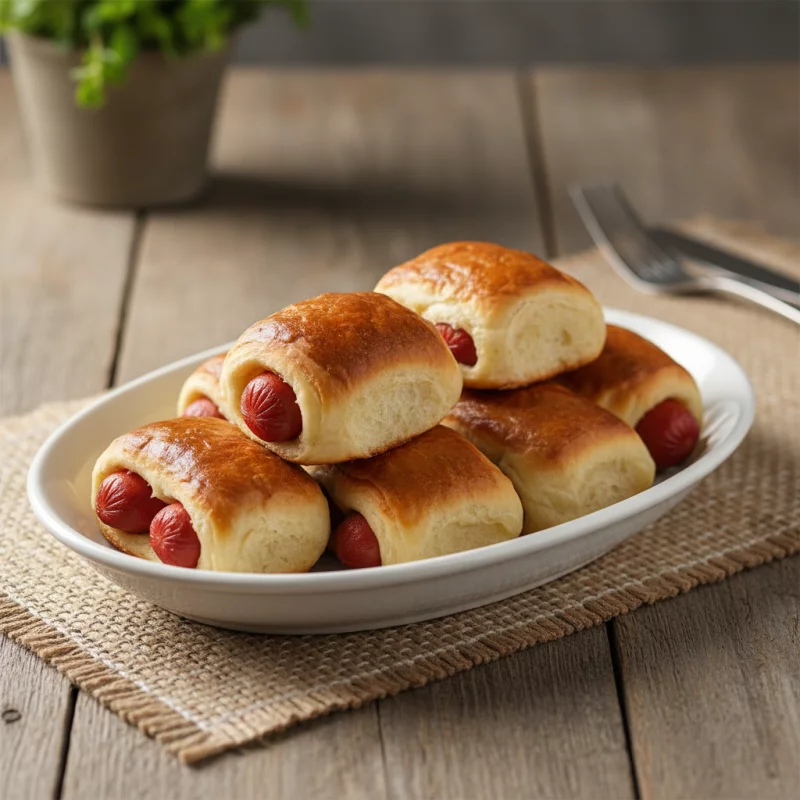 Pão delícia de salsicha com  cheddar