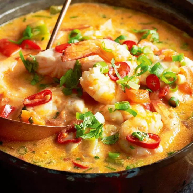 MOQUECA DE CAMARÃO C/ PEIXE 600 GR