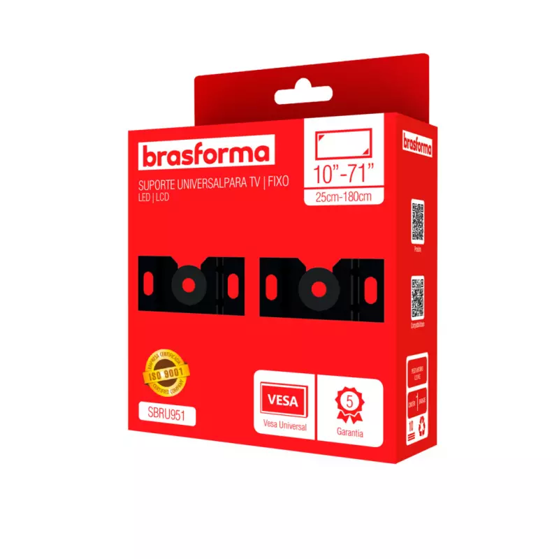 SUPORTE BRASFORMA UNIVERSAL PARA TV