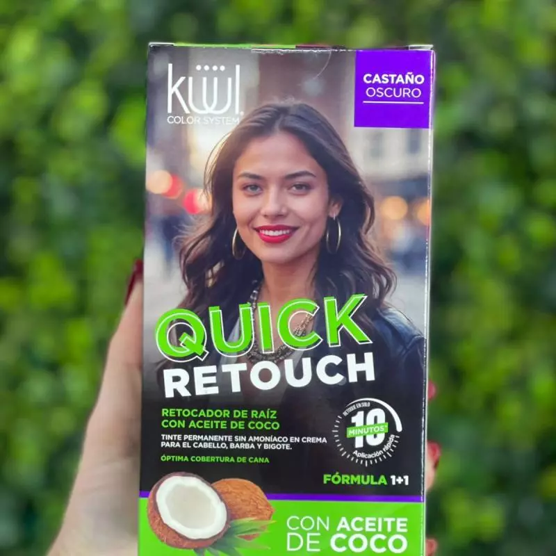 Quick retouch Castaño oscuro