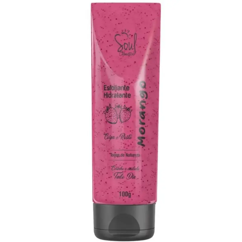 ESFOLIANTE HID.MORANGO 100G SOUL