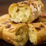 Pão de alho Temperado do chefe