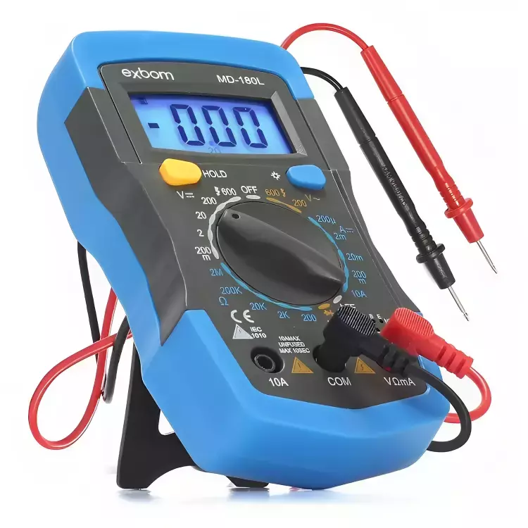 MULTIMETRO DIGITAL EXBOM MD-180L