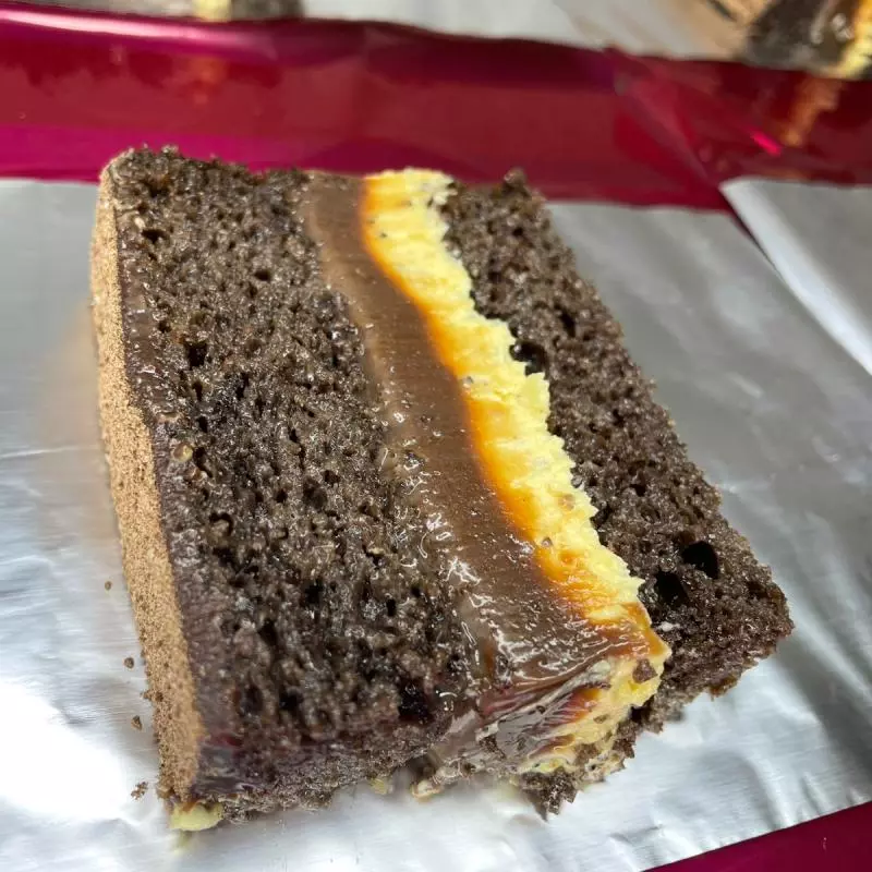 Bolo Gelado (Maracujá c/ Brigadeiro)