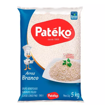 Arroz Pateko tipo1  peso 5kg