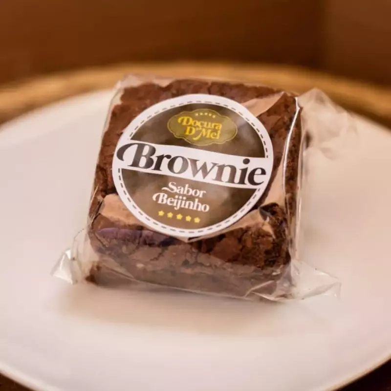 Brownie Recheado de beijinho