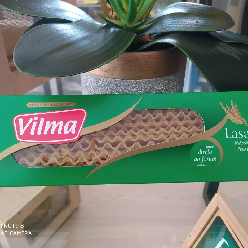 Massa para lasanha vilma