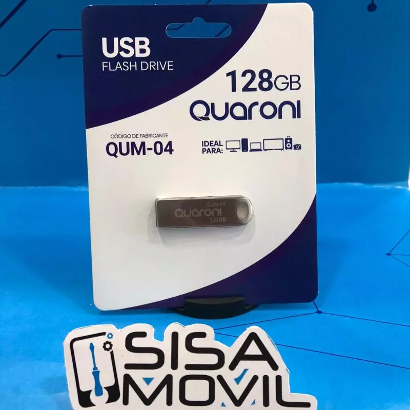 MEMORIA USB QUARONI METALICA 128GB