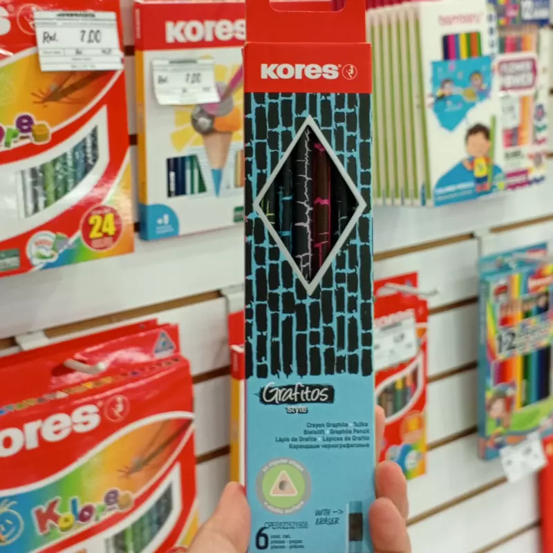 Lápiz Kores Craked n°2