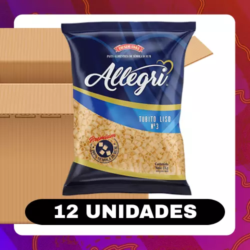 Bulto Allegri Pasta Tubito 3 1kg