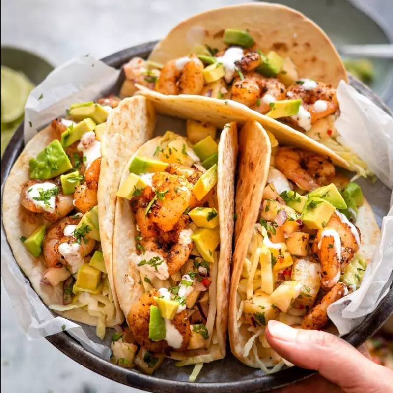 TACO - FRANGO CREMOSO