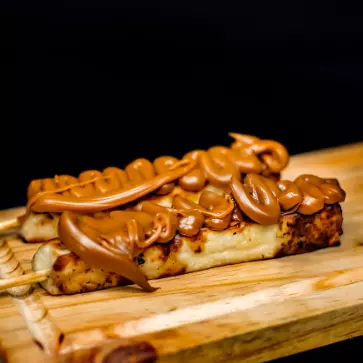 Queijo Coalho com Doce de Leite