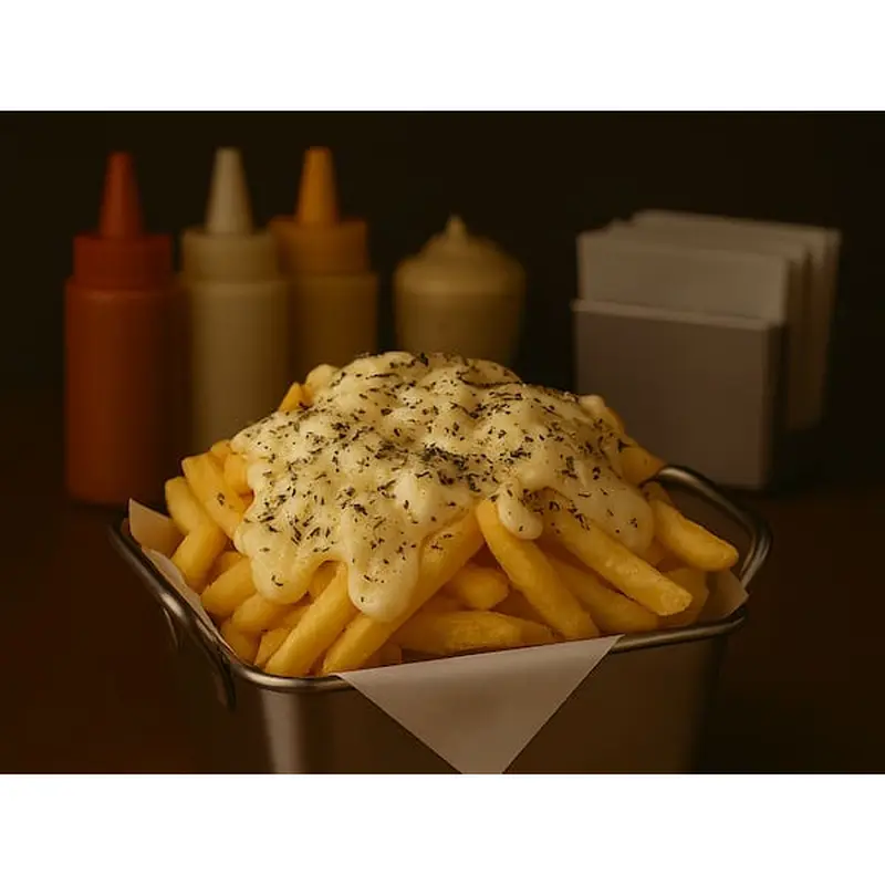 Fritas + Muçarela + Orégano