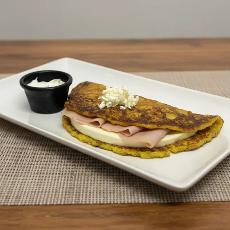 Cachapa Jamón y Queso