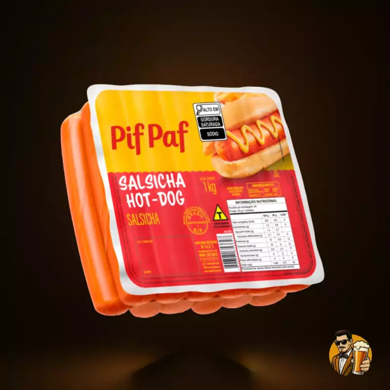 Salsicha para Hot Dog 500g