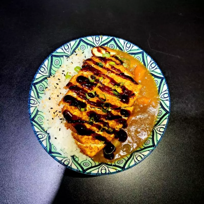 Karê tofu katsu