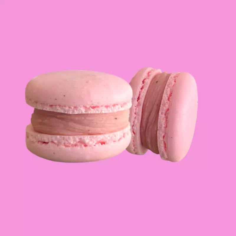 Macaron Clásico Sabor Frutilla