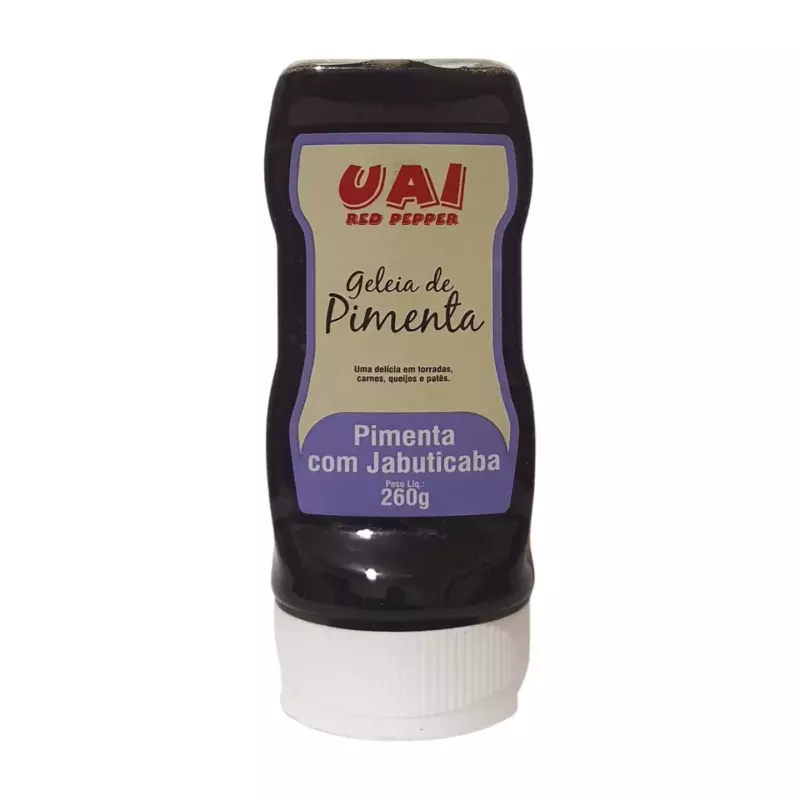 Geleia de pimenta com jabuticaba