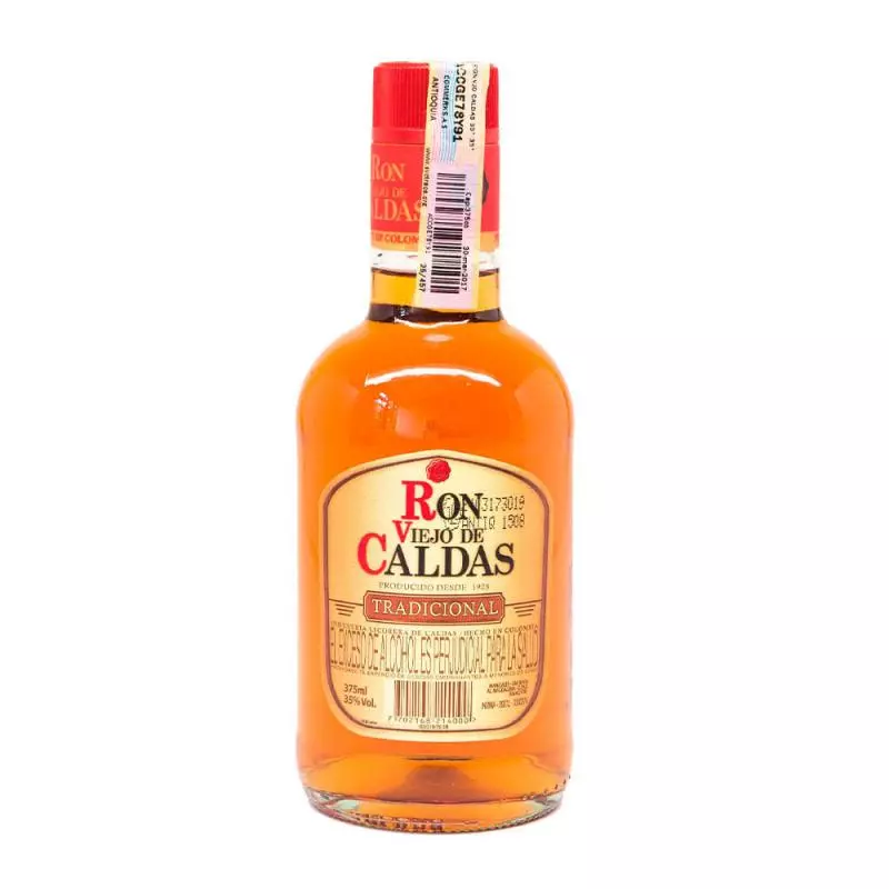 Ron viejo de caldas media x 375ml