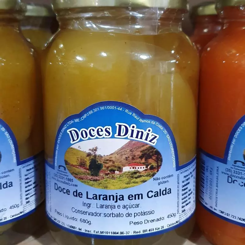 Laranja em Calda