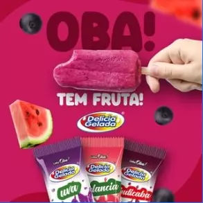 Picolé Abacaxi com Hortelã Oba