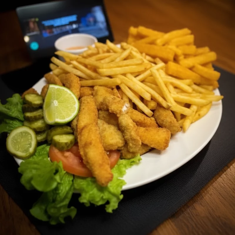 Combo de peixe e batata