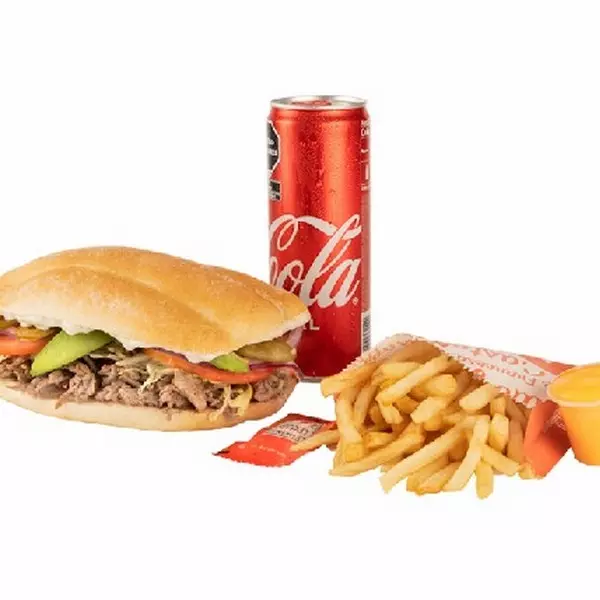 Combo Torta De Arrachera