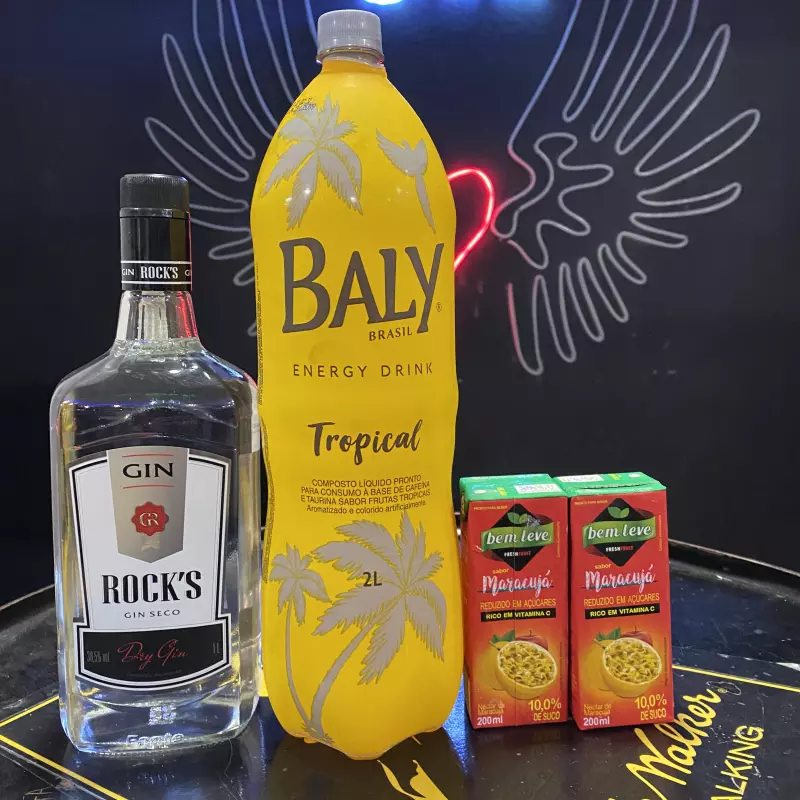 COMBO GIN ROCKS SECO C BALLY