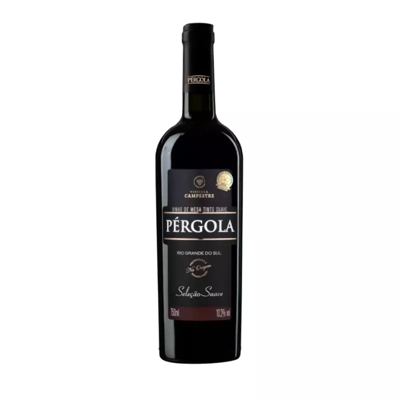 Vinho Tinto Suave Seleção Pérgola 1L