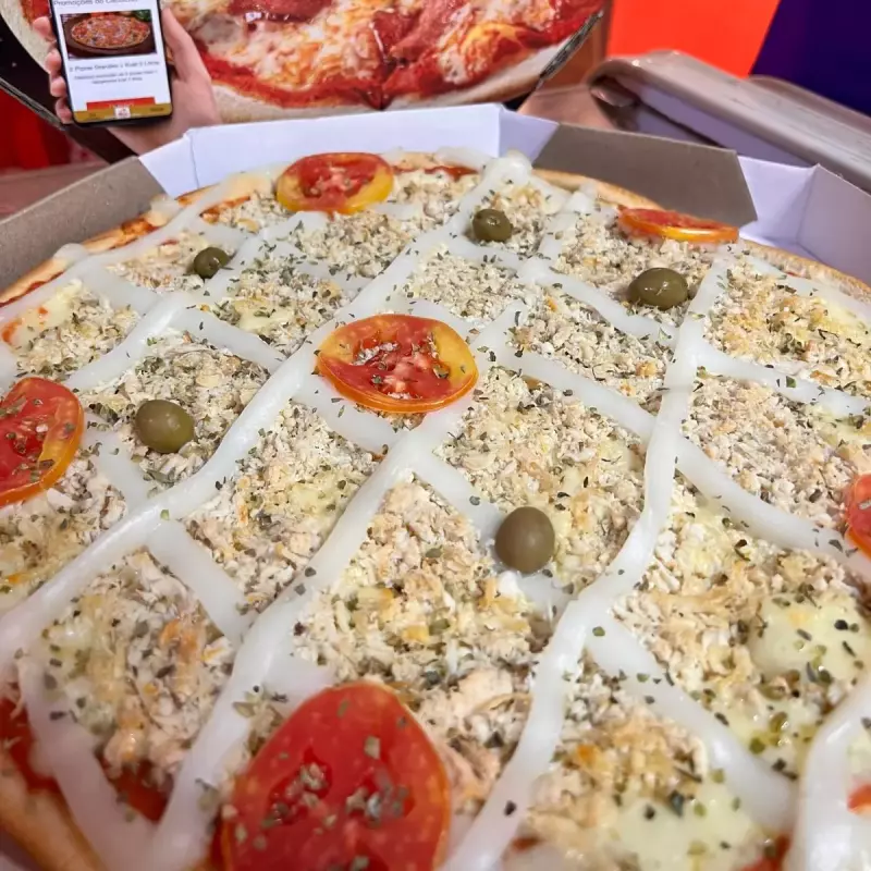 Pizza Frango c/ Requeijão