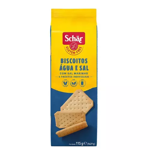 Biscoito Água e Sal sem Glúten 115g