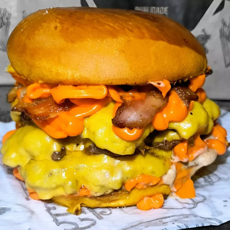 Smash Triplo Cheddar Bacon