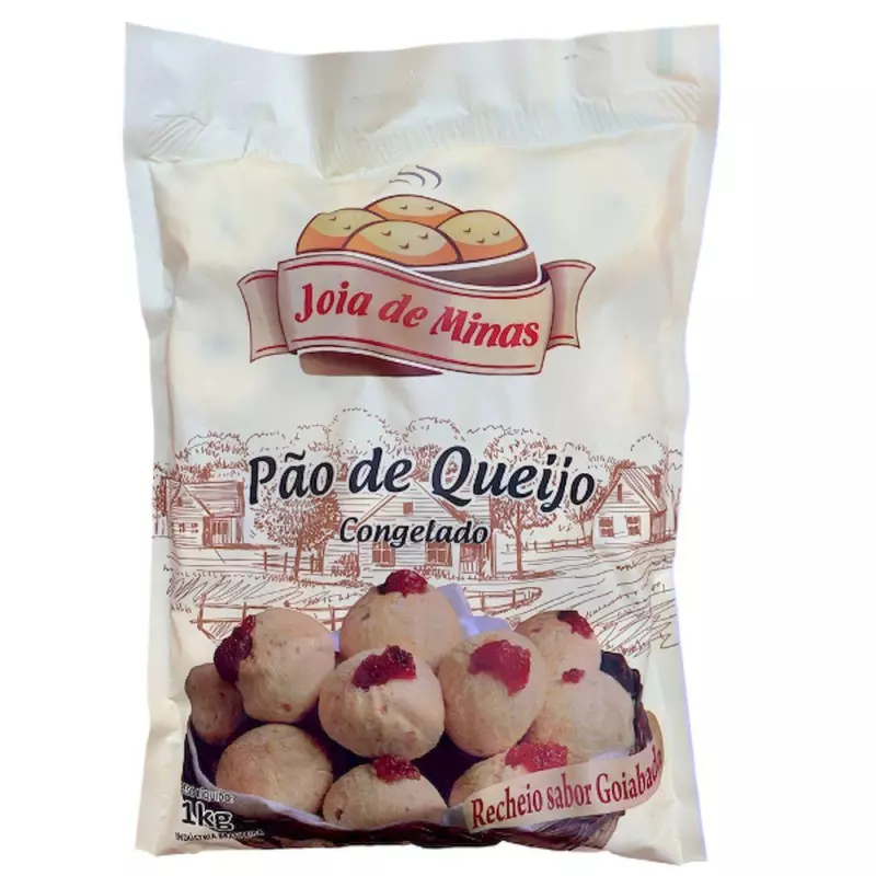 PÃO DE QUEIJO COM GOIABADA 1KG