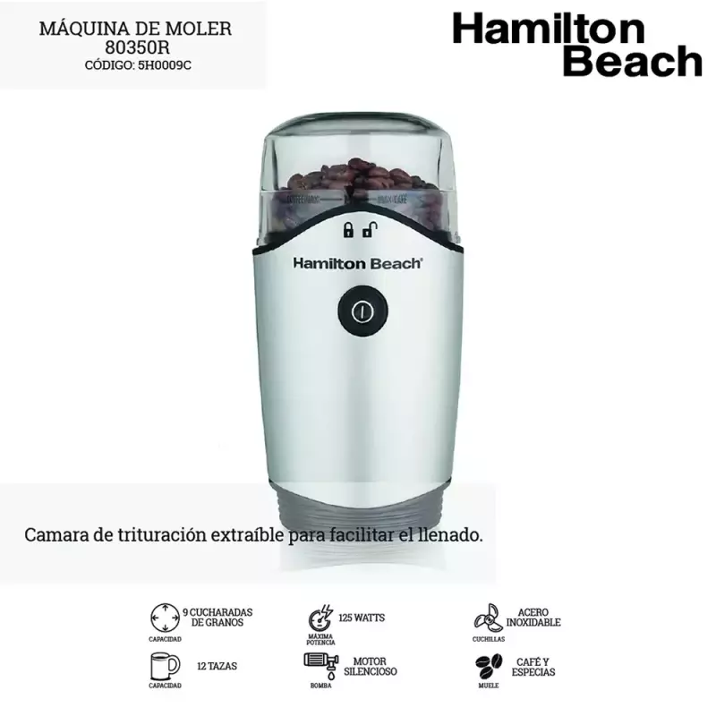 MAQUINA MOLER CAFE 80350R HAMILTON B(copy)