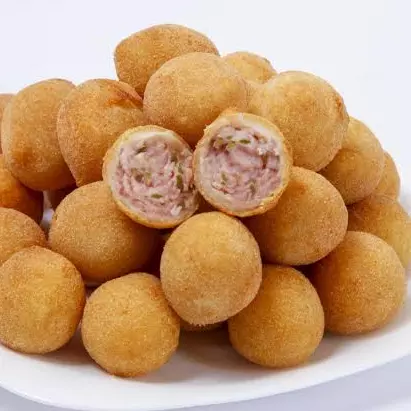 Bolinha de Presunto e Queijo