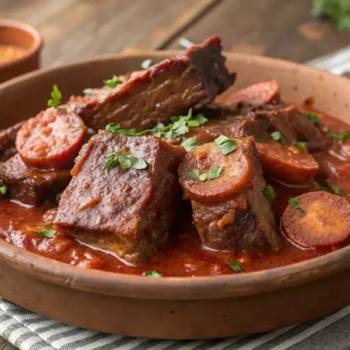 Costela c/ calabresa na pressão