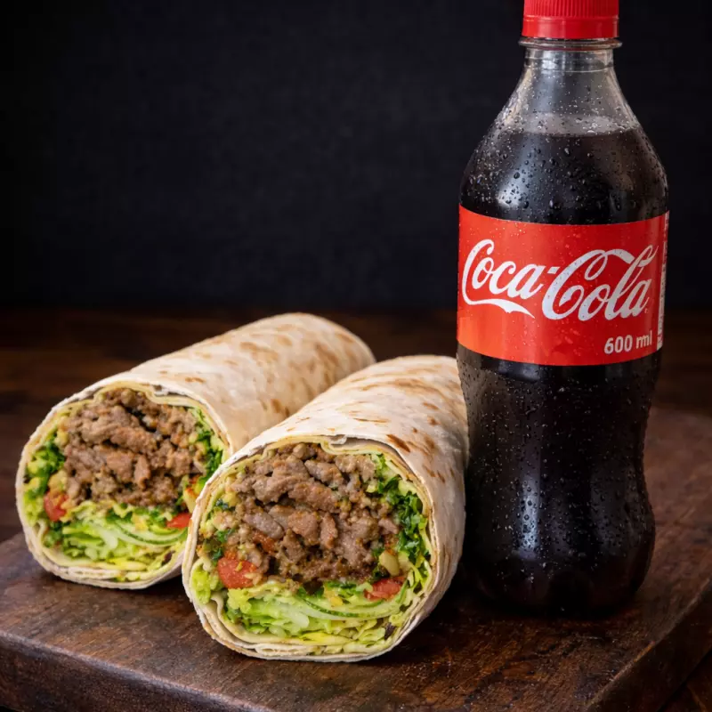 2 Shawarmas Classicos + Coca 600ml