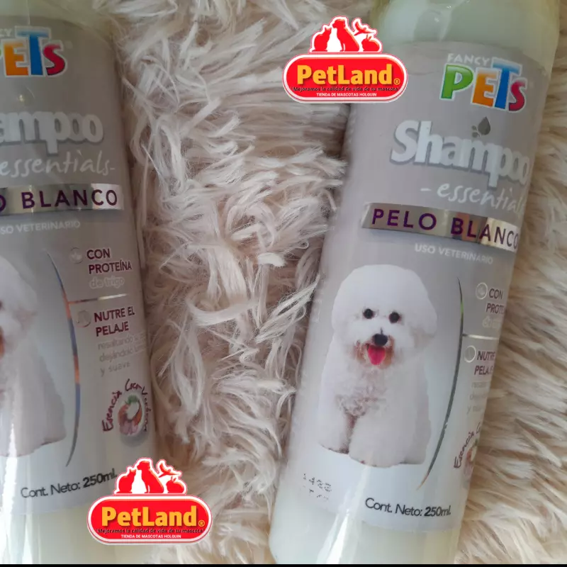 Shampoo para pelo blanco