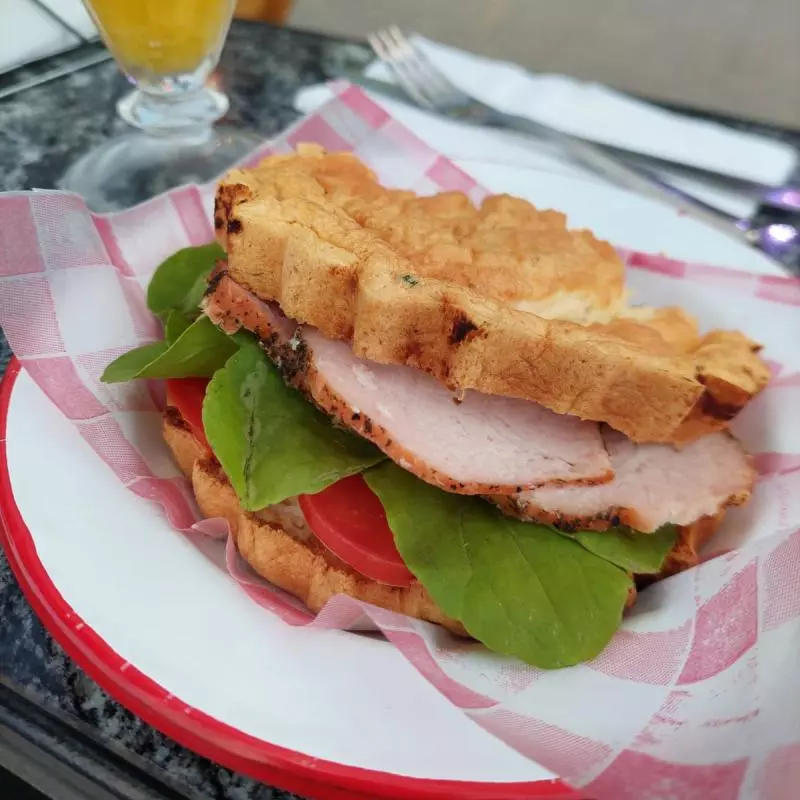 Sándwich keto