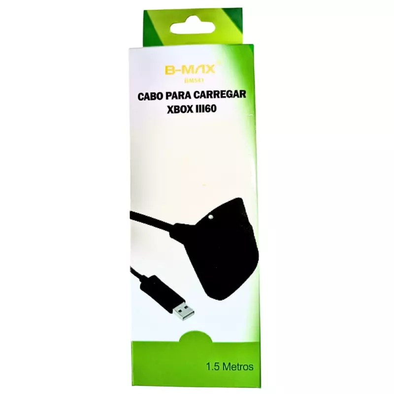 CABO PARA CARREGAR CONTROLE XBOX-360