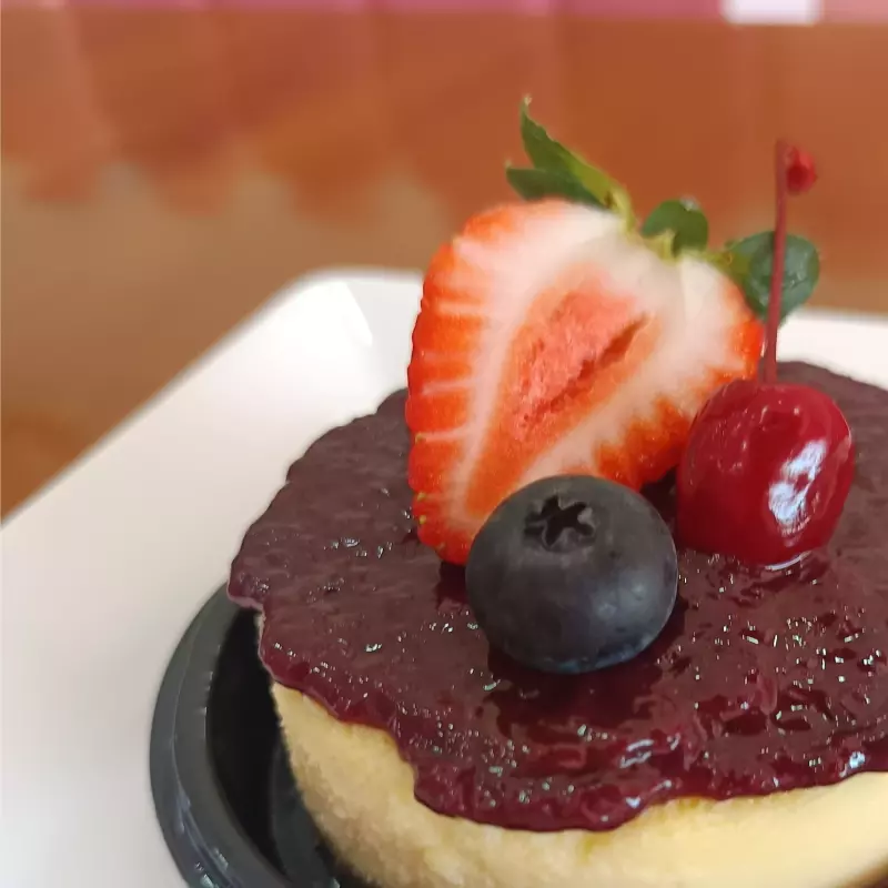 Cheesecake de frutas vermelhas